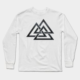 Valknut Long Sleeve T-Shirt